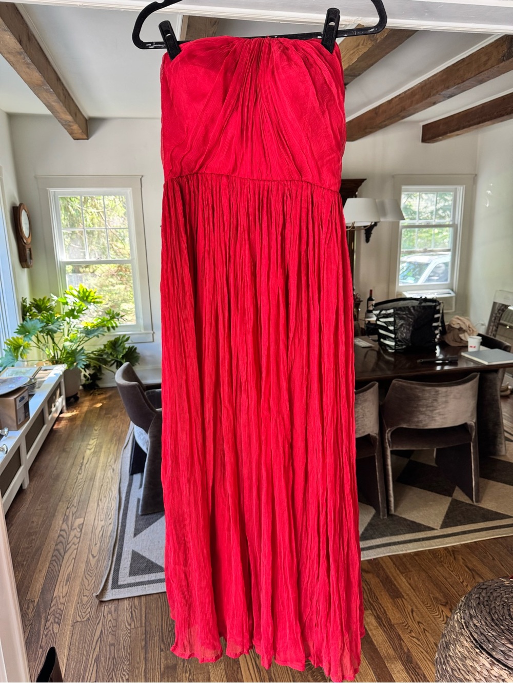 Anthropologie Pinnacle by Shruti Sancheti Strapless Evening Maxi Dress